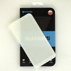 Защитное стекло Mocolo 5D Full Glue для Xiaomi Redmi 5 Plus 5.99" полноэкранное белое
