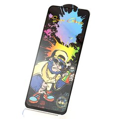 Защитное стекло AVG 6D Monkey Full Glue для Xiaomi Redmi Note 12S полноэкранное черное