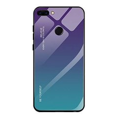 Чехол Gradient для Xiaomi Mi 8 Lite бампер накладка Purple-Blue