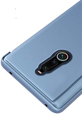 Чехол Mirror для Xiaomi Redmi 8 книжка зеркальная Clear View Blue