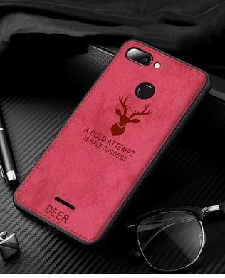 Чехол Deer для Xiaomi Redmi 6 бампер накладка Red