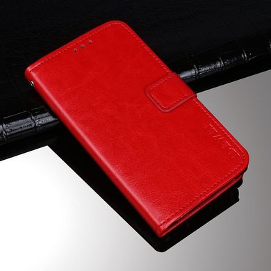 Чохол Idewei для Meizu Note 8 / M822H / M822Q книжка шкіра PU червоний