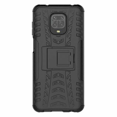 Чехол Armor для Xiaomi Redmi Note 9 Pro противоударный бампер Black