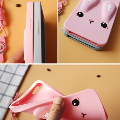 Чехол Funny-Bunny 3D для Xiaomi Redmi Note 4x / Note 4 Global (Snapdragon) Бампер резиновый розовый