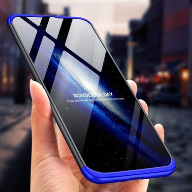 Чехол GKK 360 для Samsung Galaxy A20 2019 / A205F бампер Бампер оригинальный Black-Blue