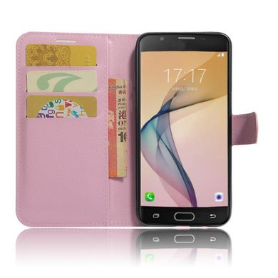 Чохол IETP для Samsung Galaxy J5 2015 J500 книжка шкіра PU рожевий