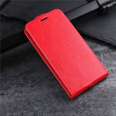 Чохол IETP для Xiaomi Redmi Note 6 Pro фліп вертикальний шкіра PU червоний