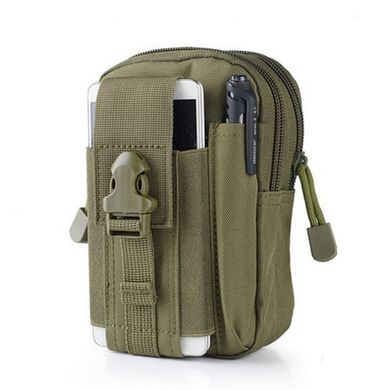 Тактичний чохол Military сумка для телефону Підсумок на пояс Khaki
