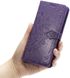 Чехол Vintage для Huawei Y6 2019 книжка кожа PU с визитницей фиолетовый