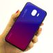 Чохол Gradient для Samsung J4 2018 / J400 бампер накладка Purple-Rose