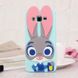 Чехол 3D Toy для Samsung Galaxy J3 2016 / J320 Бампер резиновый заяц Зверополис