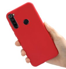 Чехол Style для Xiaomi Redmi Note 8T силиконовый бампер Красный