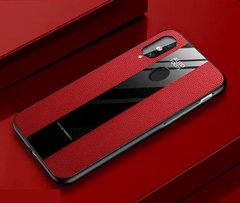 Чохол Line для Xiaomi Mi Play бампер накладка Auto-Focus Червоний