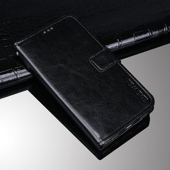 Чохол Idewei для Motorola Moto E6s (2020) книжка шкіра PU чорний