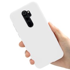Чехол Style для Xiaomi Redmi Note 8 Pro силиконовый бампер Белый