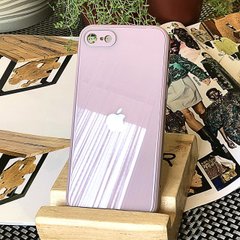 Чохол Color-Glass для Iphone SE 2020 бампер із захистом камер Lavender