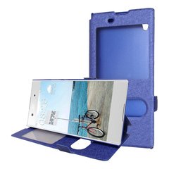 Чехол Window для Sony Xperia XA1 Ultra G3212 / G3221 / G3223 / G3226 книжка с окошком Blue