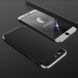 Чехол GKK 360 для Iphone 6 / 6s Бампер оригинальный без выреза Black-Silver