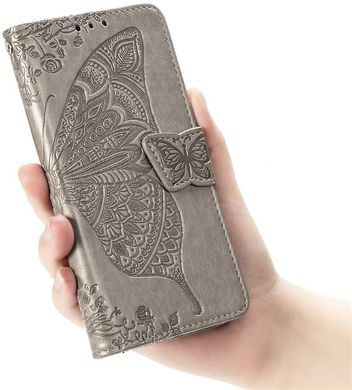 Чохол Butterfly для Samsung Galaxy A30S / A307 книжка шкіра PU сірий