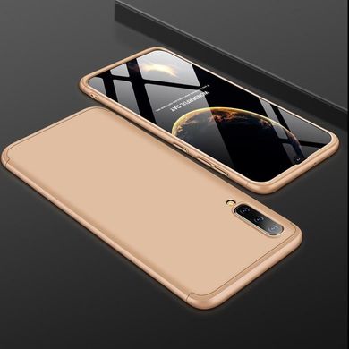 Чехол GKK 360 для Samsung Galaxy A30S / A307 Бампер оригинальный Gold