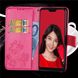 Чехол Clover для Xiaomi Redmi Note 6 Pro книжка кожа PU малиновый