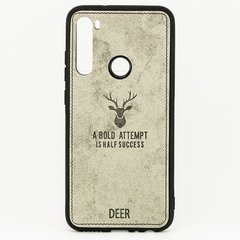Чехол Deer для Xiaomi Redmi Note 8 бампер накладка Серый