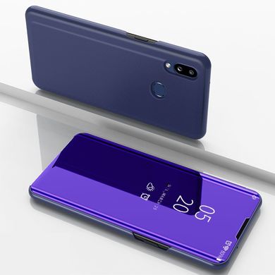 Чехол Mirror для Samsung Galaxy A10s 2019 / A107F книжка зеркальный Clear View Purple