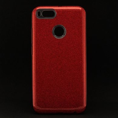 Чехол Shining для Xiaomi Mi A1 / Mi 5X Бампер блестящий красный