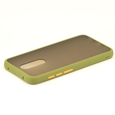 Чехол Matteframe для Xiaomi Redmi 8 бампер матовый противоударный Зеленый