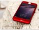 Чехол Dualhard 360 для Iphone 5 / 5s оригинальный Бампер с яблоком + стекло в подарок Red