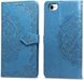 Чохол Vintage для IPhone SE 2020 книжка шкіра PU блакитний