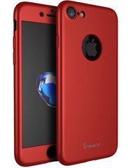 Чохол Ipaky для Iphone 7 / Iphone 8 бампер + скло 100% оригінальний з вирізом 360 Red