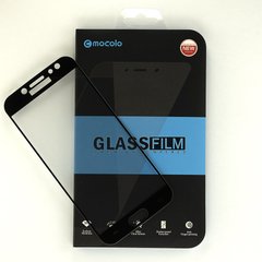 Защитное стекло Mocolo для Samsung J7 2017 / J730 полноэкранное черное