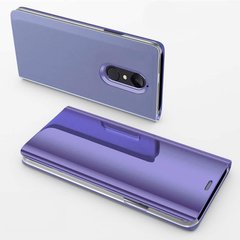 Чехол Mirror для Xiaomi Redmi Note 4 / Note 4 Pro (Mediatek) книжка зеркальный Clear View Purple