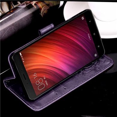 Чехол Clover для Xiaomi Redmi Note 4X / Note 4 Global книжка кожа PU женский Purple