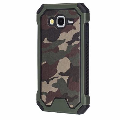 Чехол Military для Samsung J7 2015 J700 J700H бампер оригинальный Green