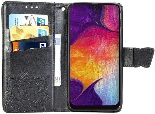 Чехол Butterfly для Samsung Galaxy A30S / A307 книжка кожа PU черный