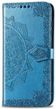 Чехол Vintage для Xiaomi Redmi 8A книжка кожа PU голубой