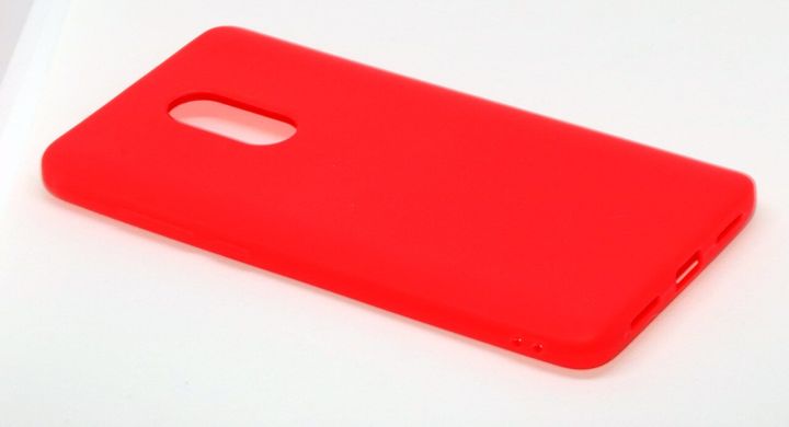 Чохол Style для Xiaomi Redmi Note 4X / Note 4 Global Version Бампер силіконовий Червоний