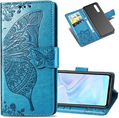 Чохол Butterfly для Samsung Galaxy A30S / A307 книжка шкіра PU блакитний