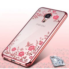 Чохол Luxury для Meizu M5C Бампер ультратонкий Rose Gold