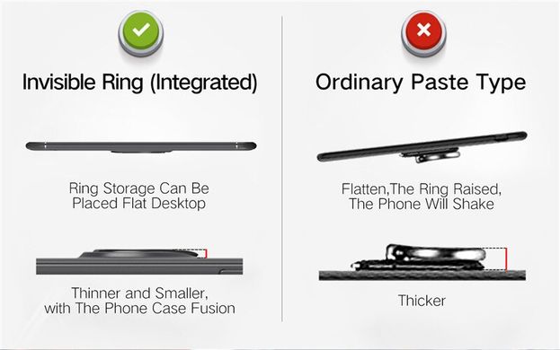 Чохол TPU Ring для Xiaomi Redmi 4X бампер оригінальний Black з кільцем