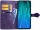 Чехол Vintage для Xiaomi Redmi Note 8 Pro книжка кожа PU фиолетовый