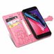 Чехол Embossed Cat and Dog для Iphone 7 Plus / 8 Plus книжка кожа PU с визитницей розовый