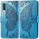 Чехол Butterfly для Samsung Galaxy A30S / A307 книжка кожа PU голубой
