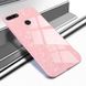 Чохол Marble для Huawei Y7 2018 / Y7 Prime 2018 бампер мармуровий оригінальний Рожевий