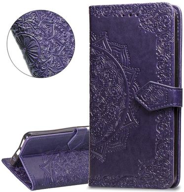 Чохол Vintage для IPhone SE 2020 книжка шкіра PU фіолетовий