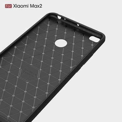 Чохол Carbon для Xiaomi Mi Max 2 бампер оригінальний Black