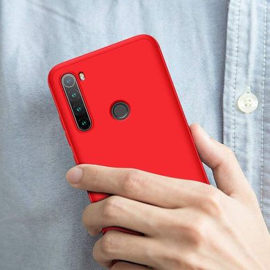 Чехол GKK 360 для Xiaomi Redmi Note 8T бампер оригинальный Red