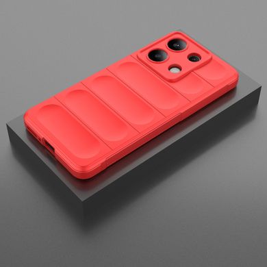 Чехол Wave Shield для Xiaomi Redmi Note 13 бампер противоударный Red